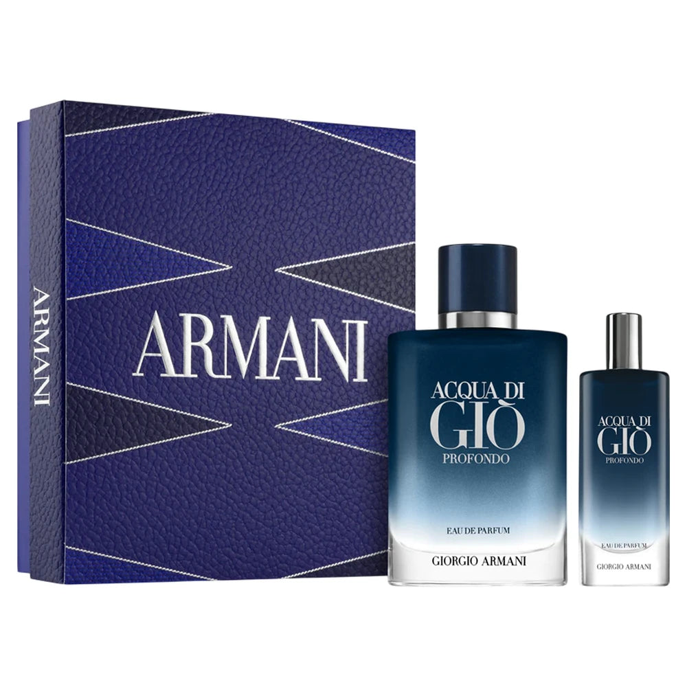 Armani - Acqua di Gio Profondo - darčeková sada parfumovaná voda pre mužov