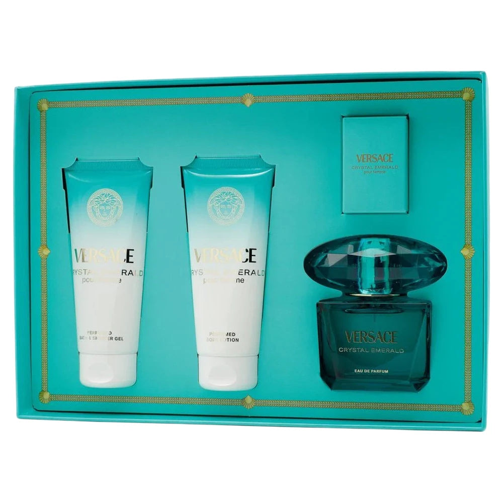 Versace - Crystal Emerald - darčeková sada pre ženy