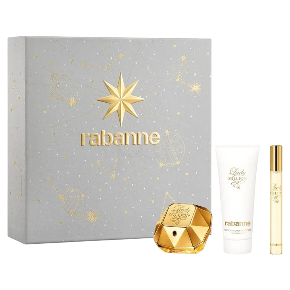 Rabanne - Lady Million - darčeková sada darčeková sada - parfum pre ženy