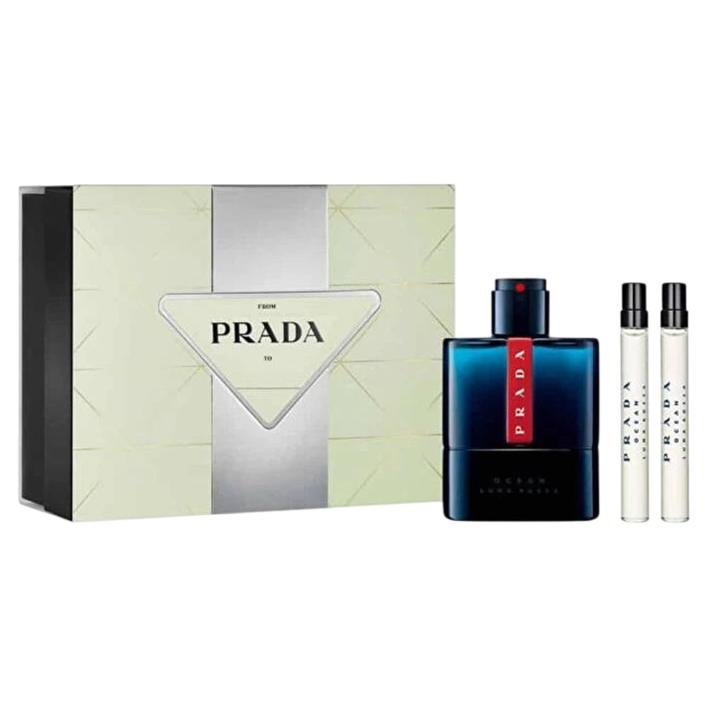 Prada - Luna Rossa Ocean - darčeková sada 1 toaletná voda pre mužov