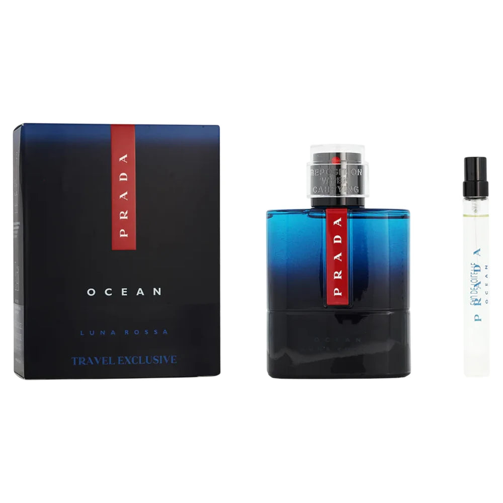 Prada - Luna Rossa Ocean - darčeková sada toaletná voda pre mužov