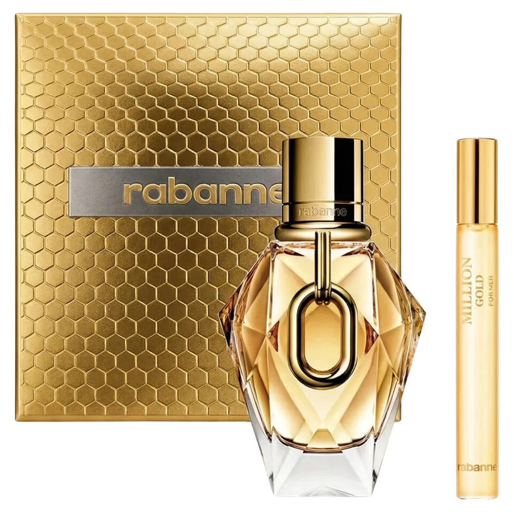 Rabanne - Million Gold For Her - darčeková sada parfumovaná voda pre ženy