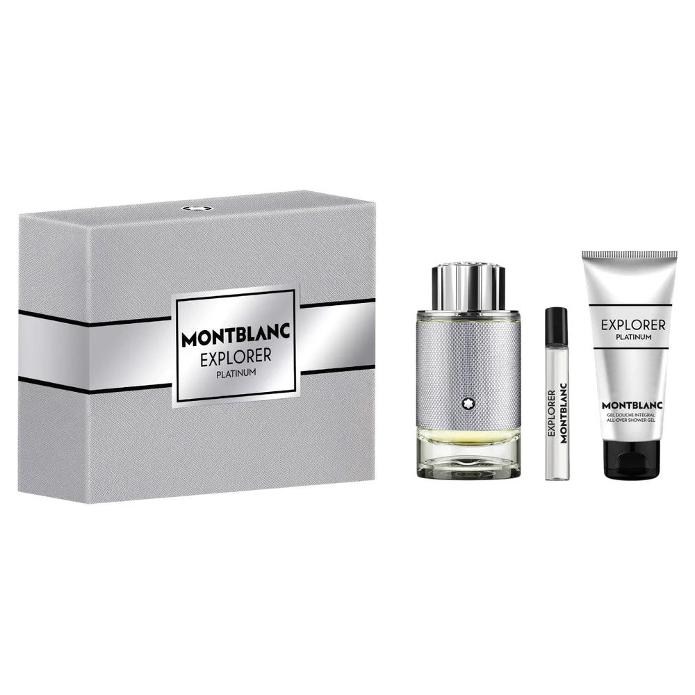 Montblanc - Explorer Platinum - darčeková sada parfumovaná voda pre mužov
