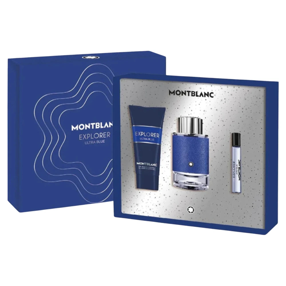 Montblanc - Explorer Ultra Blue - darčeková sada parfumovaná voda pre mužov