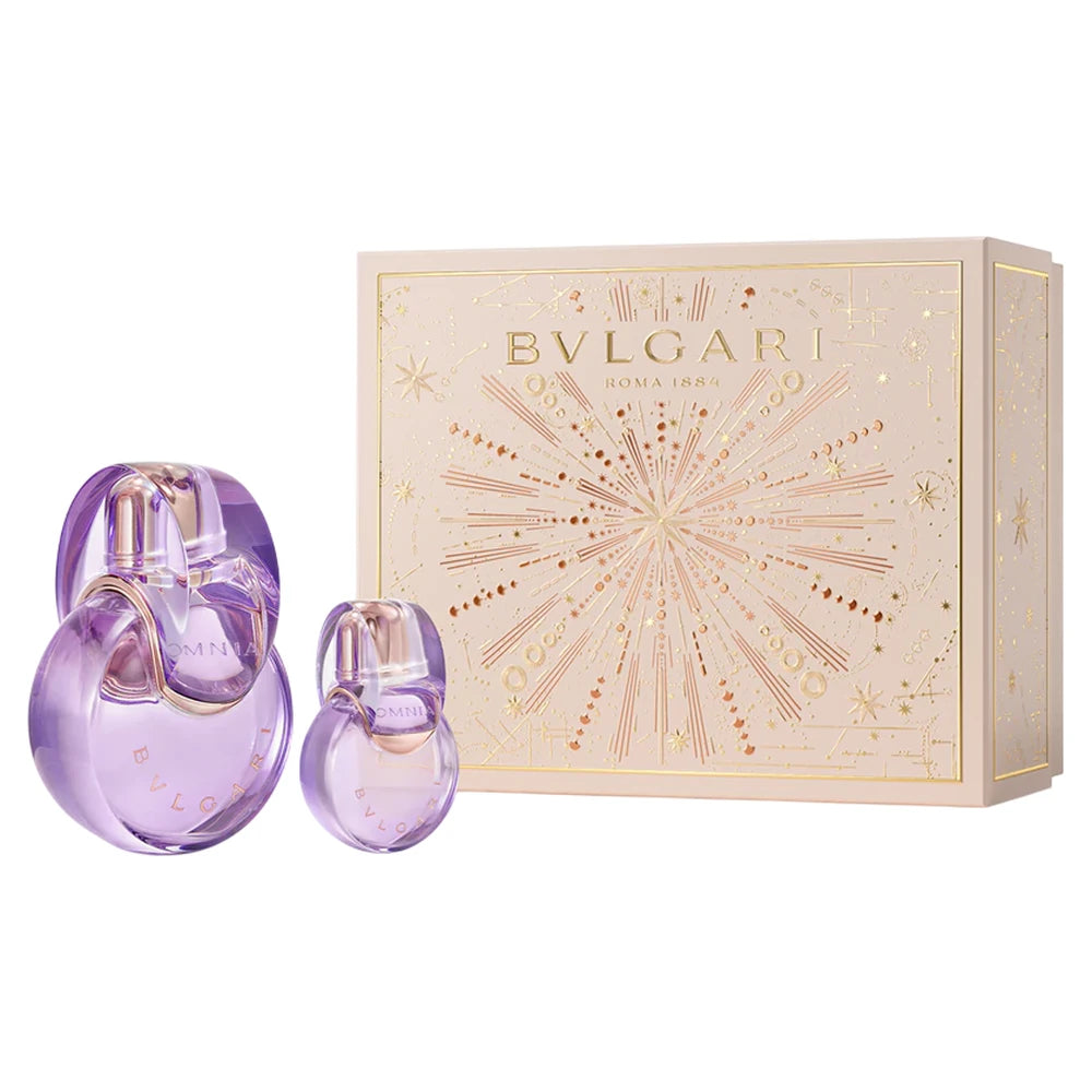 Bvlgari - Omnia Amethyste 2023 - darčeková sada toaletná voda pre ženy